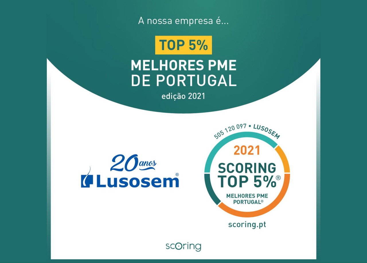 Lusosem recebe distinção de TOP 5% Melhores PME de Portugal 