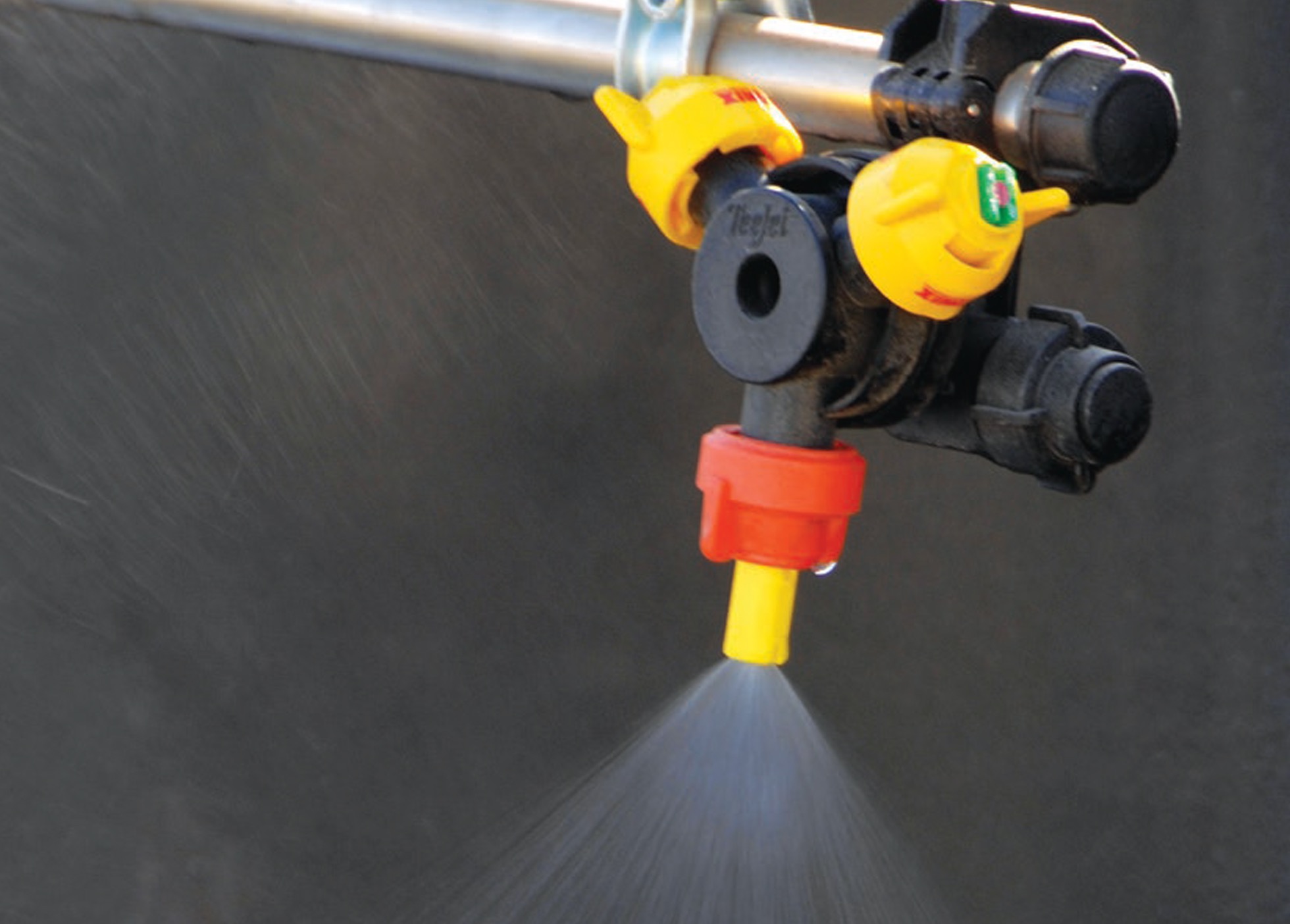 Pulverização em área total