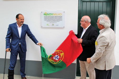 Inauguração deo Centro de Formação e Demonstração para produtores e técnicos - InovMilho