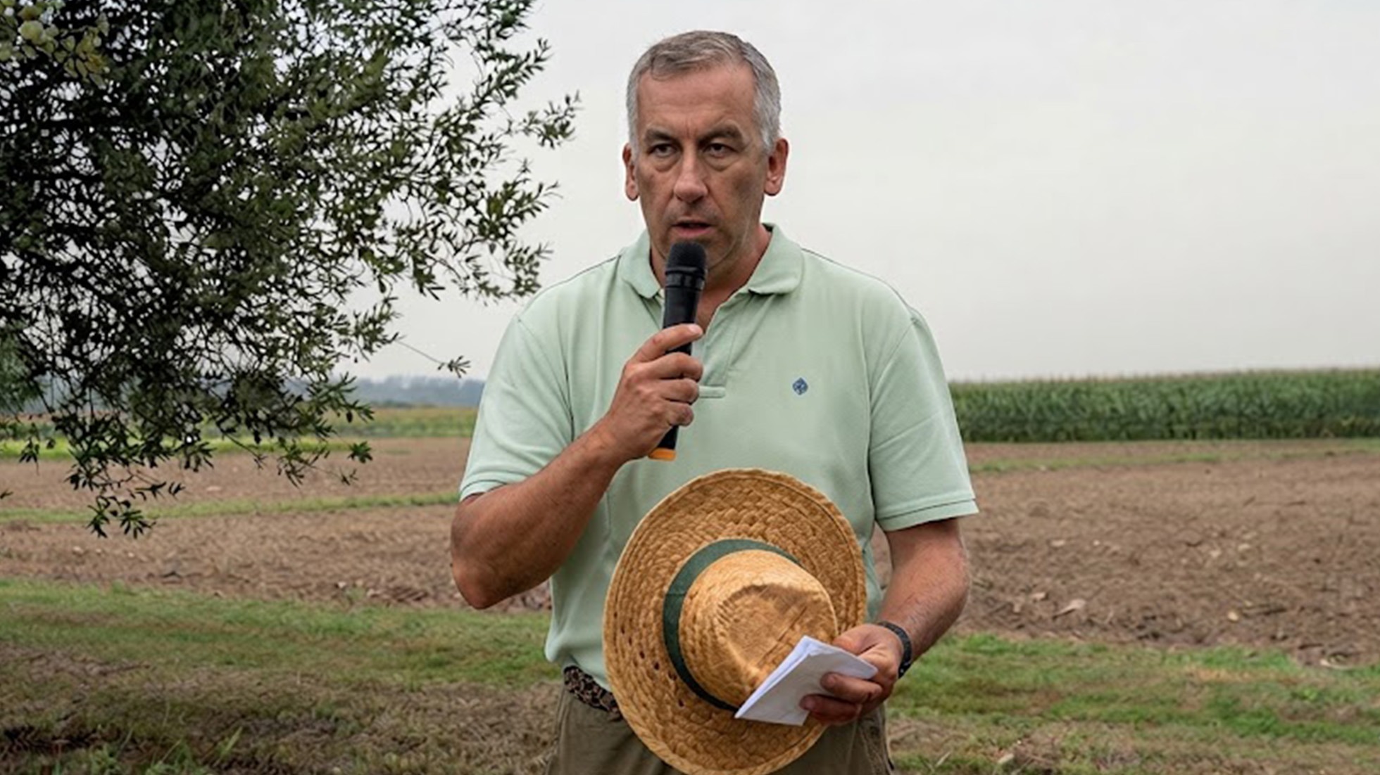 António Jordão, técnico superior e coordenador dos ensaios da CCDR Centro no uso da palavra