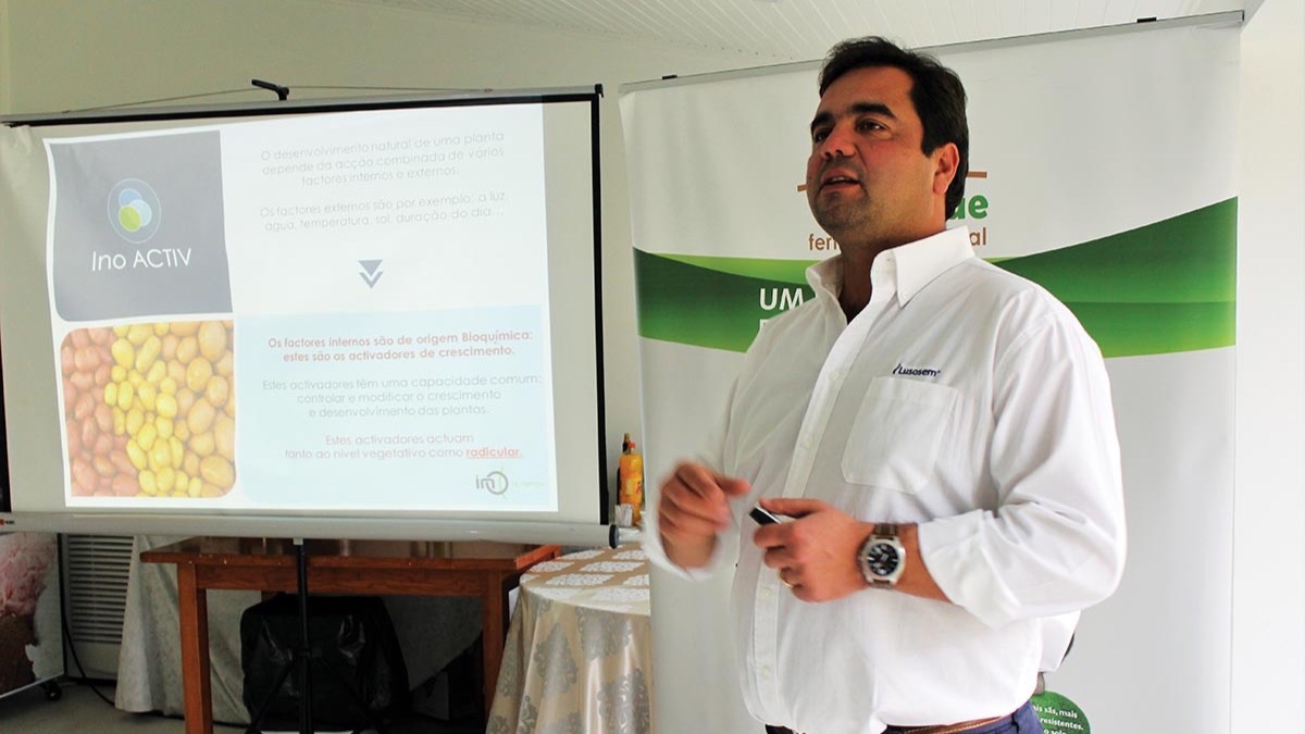 Nelson Matos, abordou a Estratégia de nutrição foliar